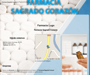 farmaciasagradocorazon.com: Farmacia Lugo. Farmacia Sagrado Corazón
Somos una farmacia con dilatada experiencia en el sector. Consúltenos.