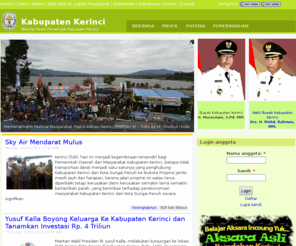 kerincikab.go.id: Kabupaten Kerinci | Website Resmi Pemerintah Kabupaten Kerinci
