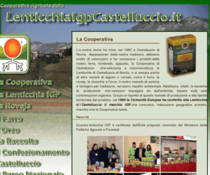 lenticchiaigpcastelluccio.com: Cooperativa della Lenticchia IGP di Castelluccio
Cooperativa della Lenticchia di Castelluccio