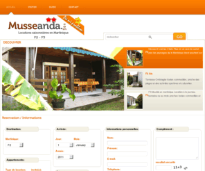 musseanda.com: Musseanda - Locations saisonnieres de F2 et F3 en Martinique
Musseanda - Locations saisonnières de F2 et F3 en Martinique