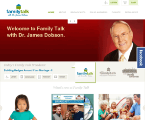 myfamilytalkwithdrdobson.org: Family Talk with Dr. James Dobson Official Site
Dr. James Dobson provides sound biblical advice on Christian marriages, families and parenting through the ministry of Family Talk’s radio program with co-host Ryan Dobson and LuAnne Crane. Family Talk with Dr. James Dobson also provides commentaries and resources for you!