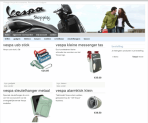 vespashopping.nl: Vespashopping - Vintage Vespa Accessoires, Retro Vespa Gadgets
Vespa Shopping, DE online shop voor leuke Vintage Vespa Accessoires en Retro Vespa Gadgets