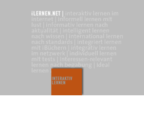 ilehrbehelfe.net: i-lernen.net | Interaktives Lernen im Internet
i-lernen | interaktives Lernen im Internet