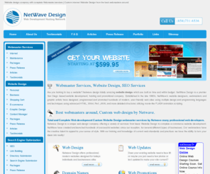 netwavedesign.org: Website Design Complete Internet Webmaster services by Netwave Design .
Website Design, custom Web designer, complete website development, Webmaster Services complete web developers by Netwave Design.