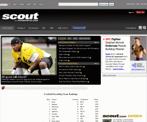 scout.com: Scout.com - College and High School Football, Basketball, Recruiting, NFL, and MLB Front Page
The Scout.com Network covers college, NFL, MLB, high school, recruiting, and much more