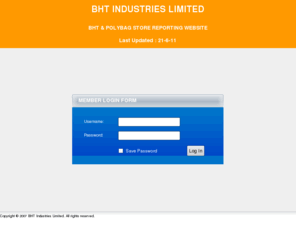 bht-store.com: Welcome to BHT Reporting website!
