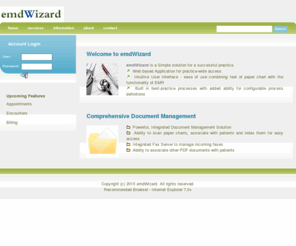 emdwizard.com: emdWizard - simplify your practice
Affordable and easy to use EMR