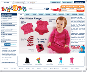 brightbots.com.au: www.brightbots.com.au - The official site of Bright Bots baby clothing.
Bright Bots baby clothing 