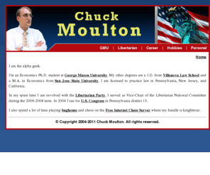 chuckmoulton.net: Chuck Moulton
Chuck Moulton's website