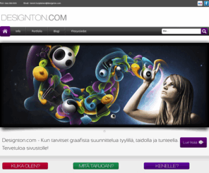 designton.com: Designton.com - Graafista suunnittelua ja videoeditointia
