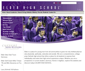elderhs.org: Welcome to Elder High School
Elder High School is an Archdiocese of Cincinnati All Male High School