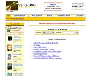 vente-dvd.com: Vente DVD
Vente DVD : votre disquaire en ligne.
