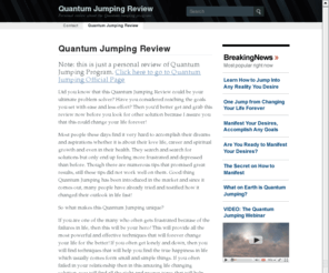 quantumjumpingreview.org: Quantum jumping review
Here you will find a honest quantum jumping review