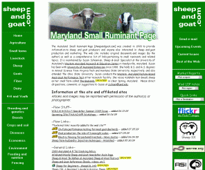 sheepandgoat.com: Maryland Small Ruminant  Page (www.sheepandgoat.com)
