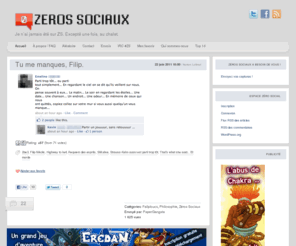zeros-sociaux.com: Zéros Sociaux
Another Plouc in the Wall