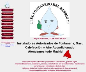 fontanerodelbarrio.com: Fontanero | Reparacion de fugas | Goteras | Servicios urgentes 24 horas | El Fontanero del Barrio
Fontanero | Reparacion de fugas | Goteras | Servicios urgentes 24 horas | El Fontanero del Barrio