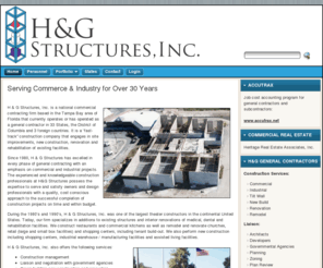 handgstructures.com: H & G Structures, Inc.
H & G Structures, Inc. is a national commercial contracting firm based in the Tampa Bay area of Florida that currently operates or has operated as a...