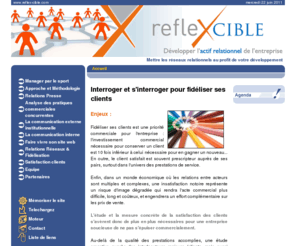 reflex-cible.com: DÃ©velopper l'actif relationnel de l'entreprise :: Accueil
