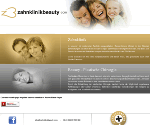 zahnklinikbeauty.com: Zahnklinik Plastische Chirurgie Sopron, Ungarn
Plastische Chirurgie und Zahnarzt in Sopron, Ungarn.