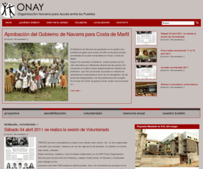 onay.org: Organización Navarra para Ayuda entre los pueblos
