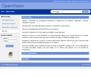 open-vision.com.ar: OpenVision diseños electronicos Desarrollos programacion Pic programacion VB
OpenVision diseño de equipos electronicos,Desarrollos y programacion de Pic y VB