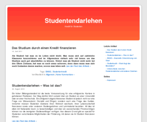 studentendarlehen.org: Studentendarlehen
