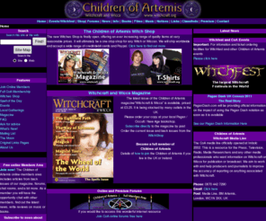 wytchcraft.net: Children of Artemis - Witchcraft & Wicca
Witchcraft, Witches, and Wicca in the UK - The Children of Artemis