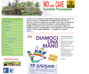 comitatonoallecave.com: Comitato piumazzese- No alle Cave- Benvenuto! - Comitato piumazzese- No alle Cave
Comitato piumazzese-No alle Cave- La bacheca virtuale