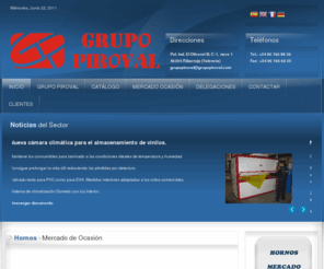 grupopiro.com: Hornos - Mercado de Ocasión
La mejor oferta para la fabricación de sus hornos de vidrio está en Grupo Piroval. Poseemos una experiencia de más de treinta años fabricando todo tipo de hornos de cerámica para la industria.