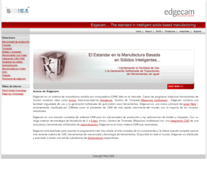 edgecam.com.mx: SIDISA - Su Solución en Manufactura Asistida por Computadora
Radan, CAD, CAM, CNC, Punching, Profiling, Nesting, Bending, Cost estimation, process management, documentation management, 3D, 2D