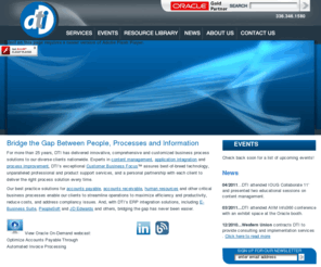 dtiibs.com: DTI Integrated Business Solutions
DTI is a leading supplier of high-performance enterprise management solutions. By representing multiple solutions, DTI provides you with several alternatives that answer your document processing needs based on the real challenges you face, not just the capabilities of a single product.