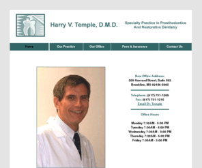 harryvtempledmd.com: Dr. Harry Temple - Dr. Harry Temple, DMD
Dr. Harry Temple DMD Dentist Brookline Boston