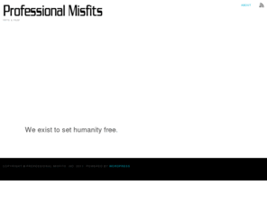 professionalmisfits.info: Professional Misfits, Inc. | Arts & Film
Arts & Film