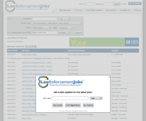 tennesseepolicejobs.com: Jobs | Police Jobs, Law Enforcement Jobs and Security Employment: LawEnforcementJobs.com
 Jobs. Browse hundreds of police jobs and find out how to qualify for them at LawEnforcementJobs.com. Find jobs for police work, private security, corrections, homeland security and more.