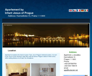 apartment-jezulatko.cz: Apartement by Infant Jesus of Prague
