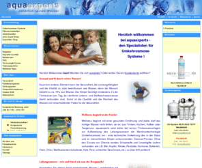 aquaexperts.org: aquaexperts Shop
Der Shop für Umkehrosmose Trinkwasseranlagen.