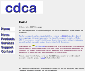 cdca.com: CDCA Ltd System Troubleshooters and Design Consultants Homepage.
CDCA Ltd System Troubleshooters and Design Consultants in the field of Electronics Design and Control. With vast experience and a diverse project portfolio CDCA are probably one of the best and most innovative companies to have working with you. 