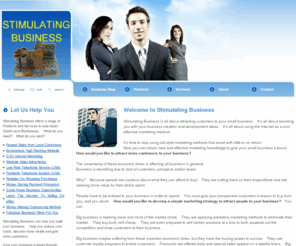 stimulatingbusiness.com: Stimulating Business For Small Business Owners
Stimulating Business Gives Small Local Business The Marketing Advantage