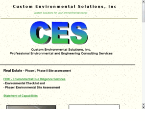 ces-fla.com: Custom Environmental Solutions, Inc
Professional Environmental and Engineering Consulting Services