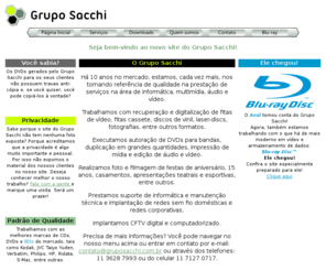 gruposacchi.com: Grupo Sacchi 10 anos :: Seja bem-vindo
