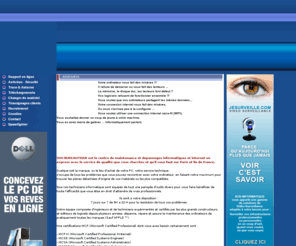 sos-bureautique.com: SOS BUREAUTIQUE : maintenance informatique - Paris - Ile de France
SOS BUREAUTIQUE est une société spécialisée dans la maintenance informatique, les services de dépannage et d'assistance informatique et internet, l'installation de materiels informatique, la formation informatique, la sauvegarde de données et la récupération de données