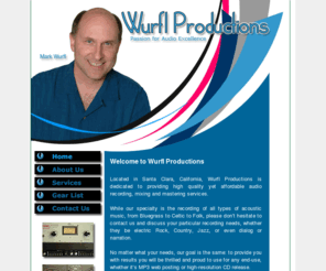 wurflproductions.net: Wurfl Productions - Tracking, Audio Tracking, Recording, Mixing, and Mastering Services
