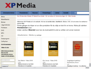 xpmedia.org: Förlaget XP Media
XP Media är huvudförlag för Svenska Folkbibeln men förlägger även böcker med inriktning på kristen tro.