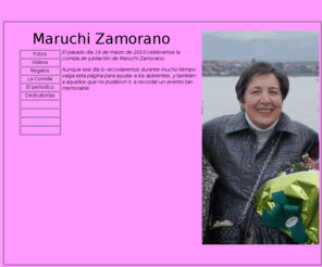 16demarzode2010.es: Maruchi Zamorano
