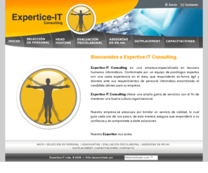 expertice-it.com: Seleccion de Personal Informatico / Expertice-IT Consulting
Seleccion de personal informatico