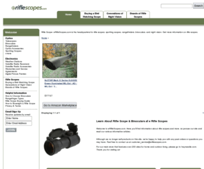 netshopsriflescopes.com: Rifle Scope & Binoculars at e Rifle Scopes
Rifle Scope: eRifleScopes.com is the headquarters for rifle scopes, spotting scopes, rangefinders, binoculars, and night vision. Get more information on rifle scopes.