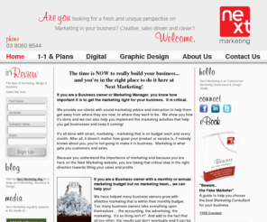 nextmarketing.com.au: Outsourced Marketing Department and expert Marketing Consultant Melbourne
Looking for an Outsourced Marketing Department?  We specialise in helping Business Owners and Marketing Managers in Melbourne
