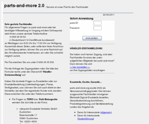 parts-and-more.net: parts-and-more eG: Motor- und Gartengerte direkt vom Hersteller
Parts-and-more-Einstiegsseite - ber die Fachhndler fr Rasenmher, Motorsgen, Motorsensen, Rasentraktoren, Vertikutierer und Gartengerte gefunden werden.