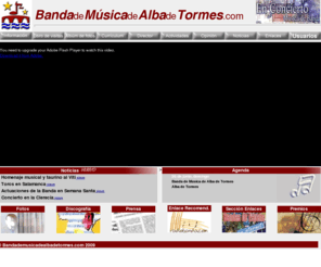 bandademusicadealbadetormes.com: Banda de Música de Alba de Tormes
pagina web de la banda de musica de alba de tormes, salamanca, discografía, mp3, actuaciones, solistas y un buscador de música