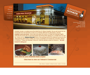 canadianhonker.com: Restaurant and Catering | Rochester MN | Minnesota
The world famous Canadian Honker Restaurant and Catering in Rochester, MN specializes in home made dining for breakfast, lunch and dinner, and occasional live music in Minnesota